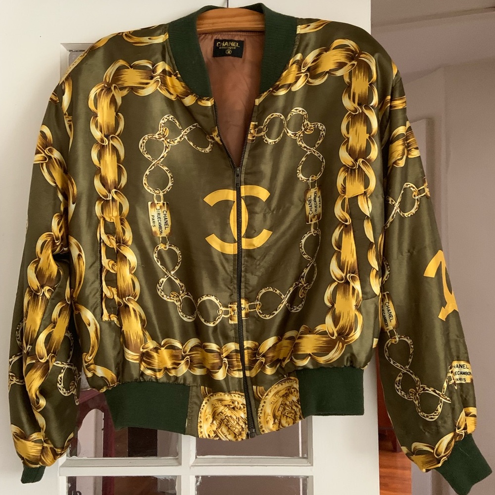 Chanel bomber jacket